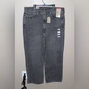 BNWT Levi's Men's Gray Relaxed 565 Jeans Size 36 X 30